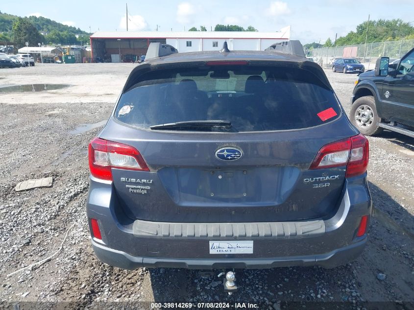2016 Subaru Outback 3.6R Limited VIN: 4S4BSENC9G3334647 Lot: 39814269