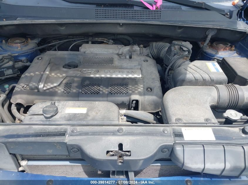 2007 Hyundai Tucson Gls VIN: KM8JM12B97U528972 Lot: 39814277