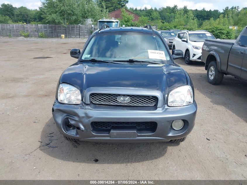 2004 Hyundai Santa Fe Gls VIN: KM8SC13D04U719070 Lot: 39814284