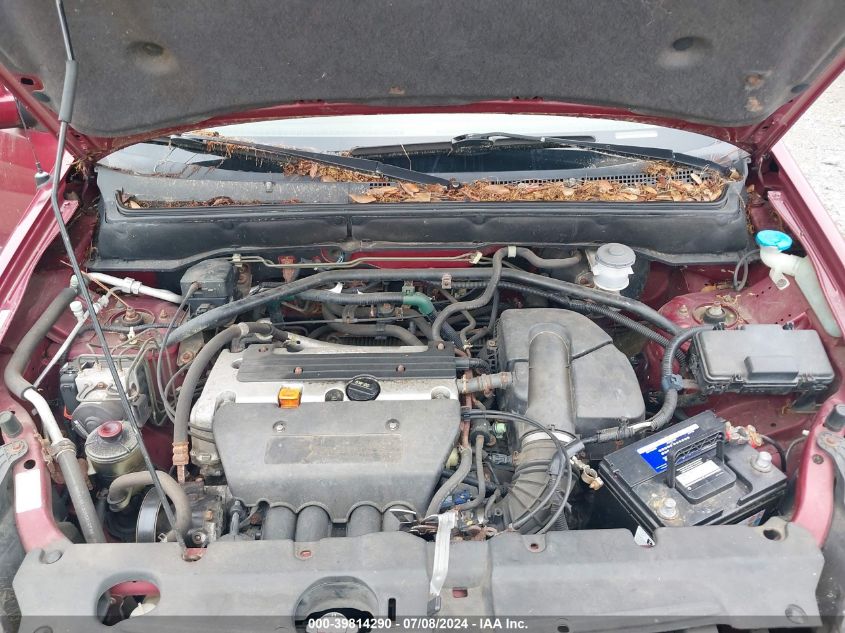 2004 Honda Cr-V Ex VIN: JHLRD78874C051842 Lot: 39814290