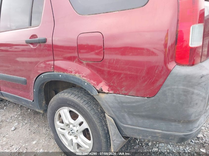 2004 Honda Cr-V Ex VIN: JHLRD78874C051842 Lot: 39814290