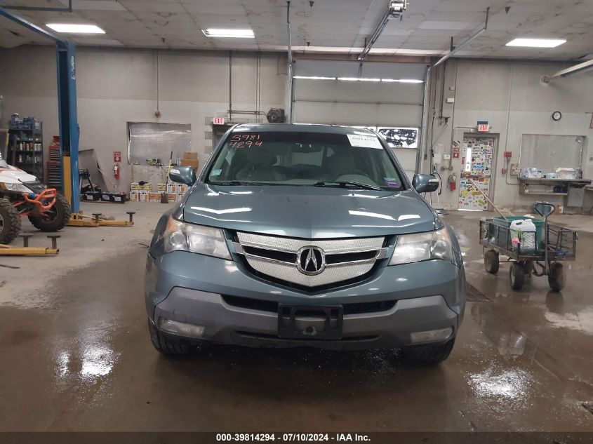 2008 Acura Mdx VIN: 2HNYD28238H542834 Lot: 39814294