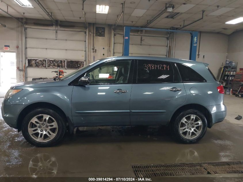2008 Acura Mdx VIN: 2HNYD28238H542834 Lot: 39814294