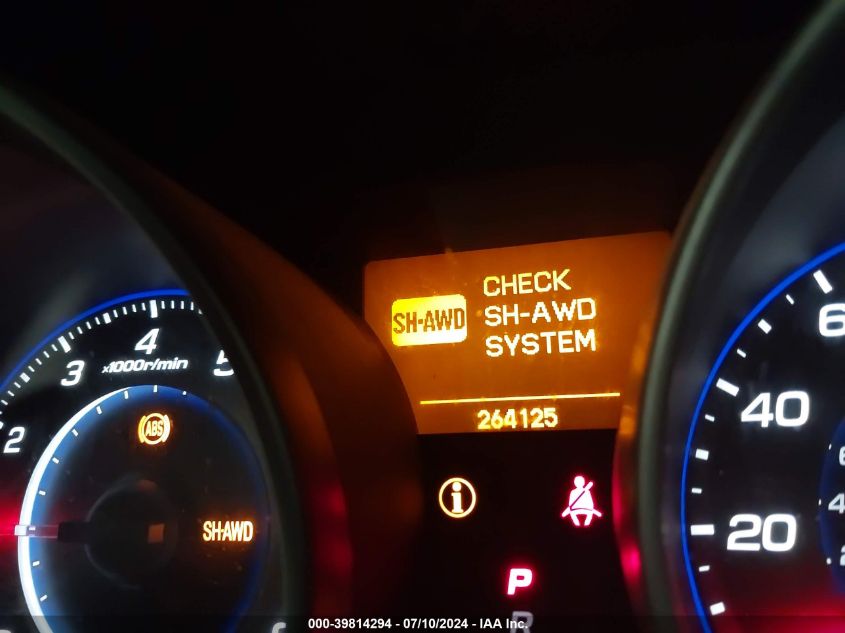 2008 Acura Mdx VIN: 2HNYD28238H542834 Lot: 39814294