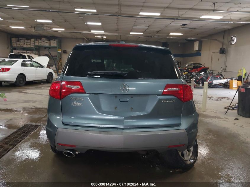 2008 Acura Mdx VIN: 2HNYD28238H542834 Lot: 39814294