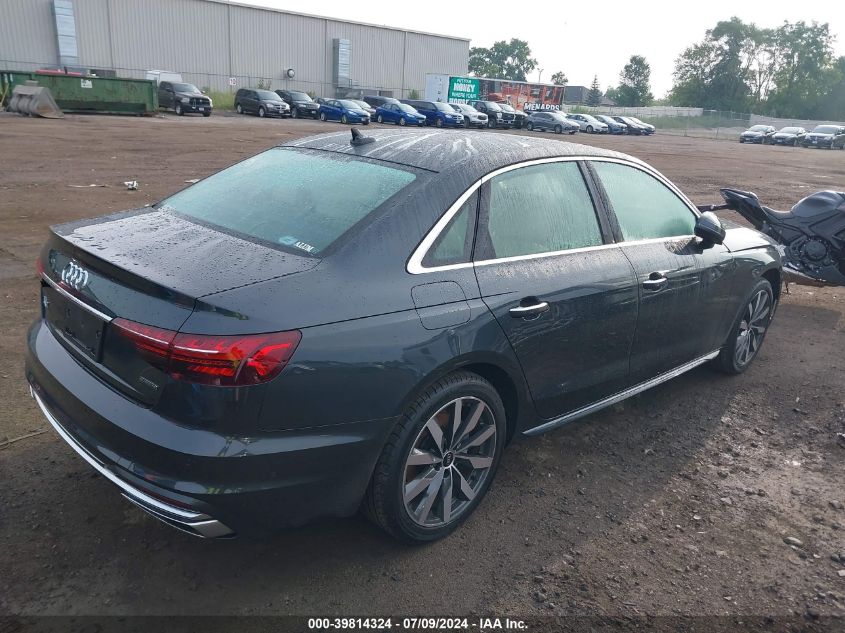 2024 AUDI A4 PREMIUM PLUS 40 - WAUBBAF45RN006358