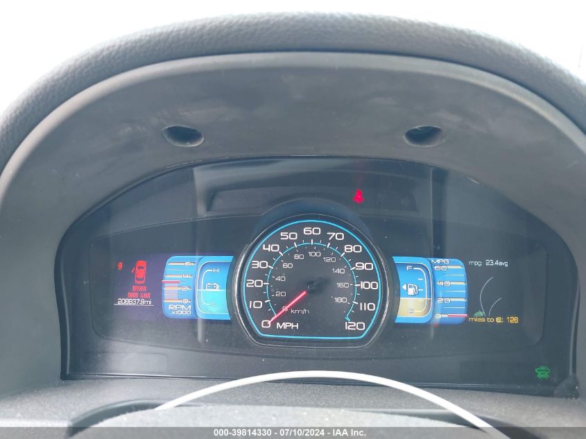 2012 Ford Fusion Hybrid VIN: 3FADP0L30CR429510 Lot: 39814330