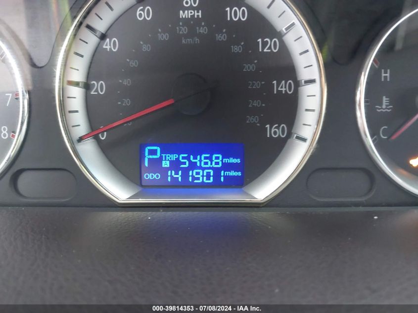 2009 Hyundai Sonata Gls VIN: 5NPET46CX9H553633 Lot: 39814353