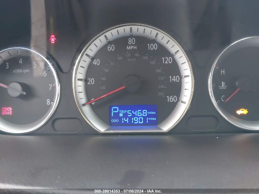 2009 Hyundai Sonata Gls VIN: 5NPET46CX9H553633 Lot: 39814353