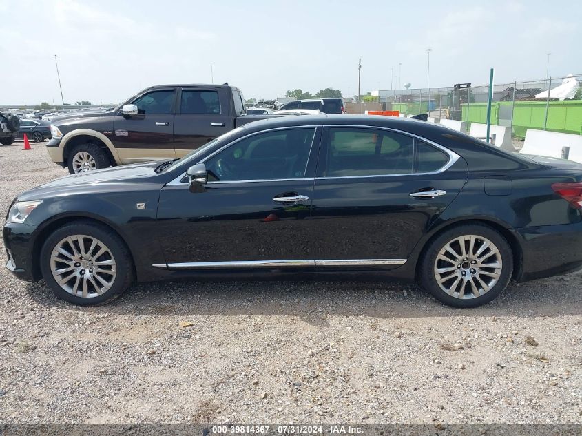 2014 Lexus Ls 460 VIN: JTHBL5EF5E5125806 Lot: 39814367