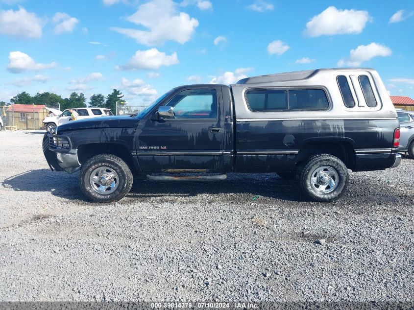 1995 Dodge Ram 1500 VIN: 1B7HF16Y1SS121177 Lot: 39814379