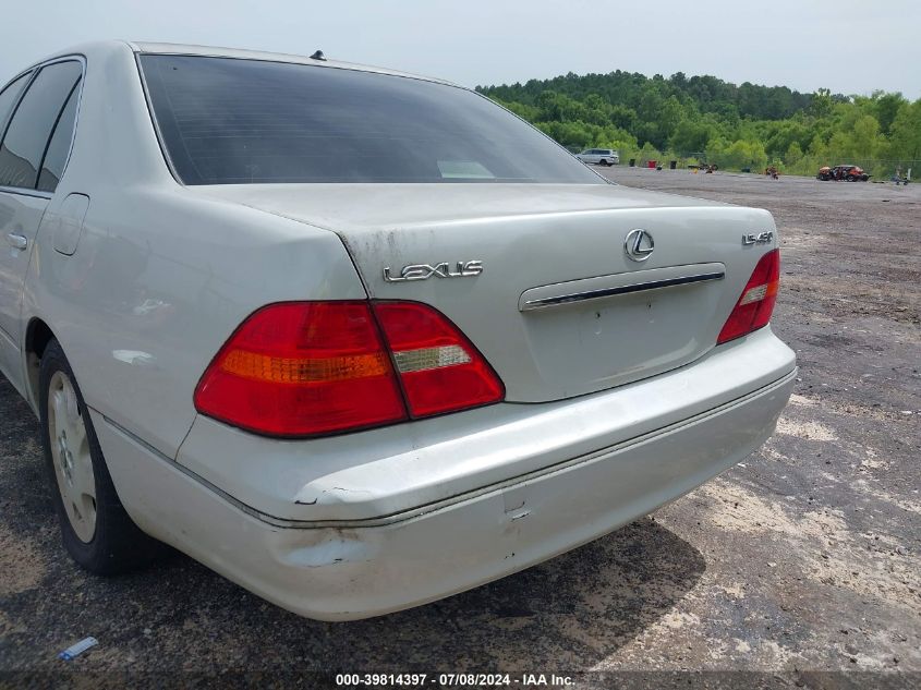 2003 Lexus Ls 430 VIN: JTHBN30FX30114221 Lot: 39814397