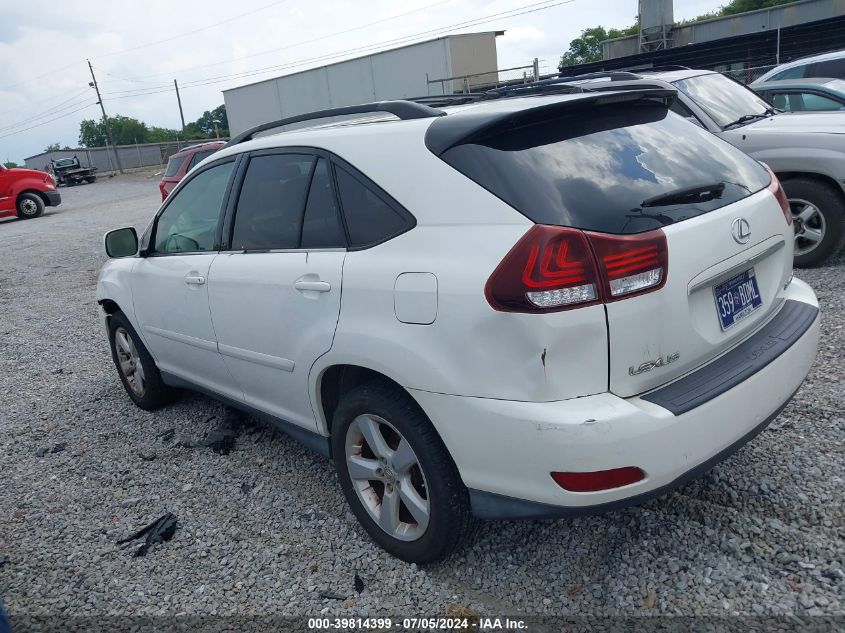 2007 Lexus Rx 350 VIN: 2T2GK31U87C025042 Lot: 39814399