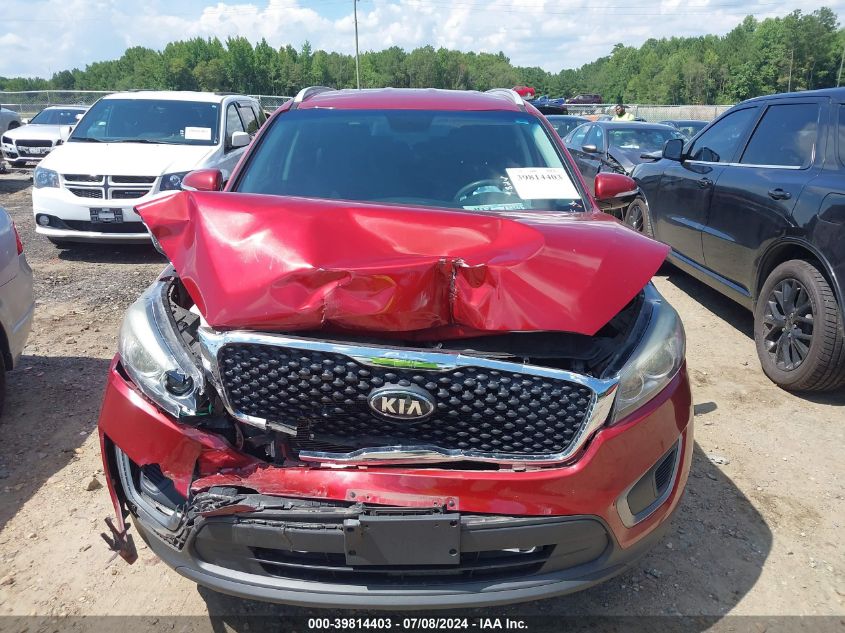 2017 KIA SORENTO 3.3L LX - 5XYPGDA52HG195813