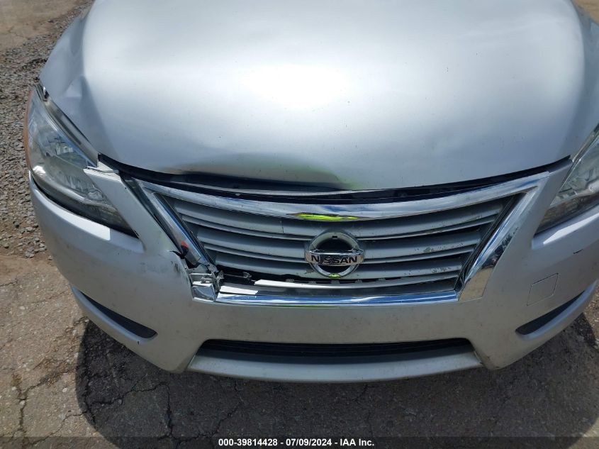 2015 Nissan Sentra S/Sv/Sr/Sl VIN: 3N1AB7AP9FY383358 Lot: 39814428