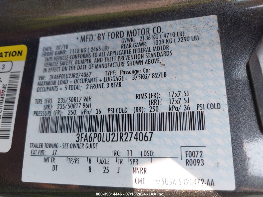 2012 Ford Taurus Se VIN: 1FAHP2DW6CG131945 Lot: 39814446