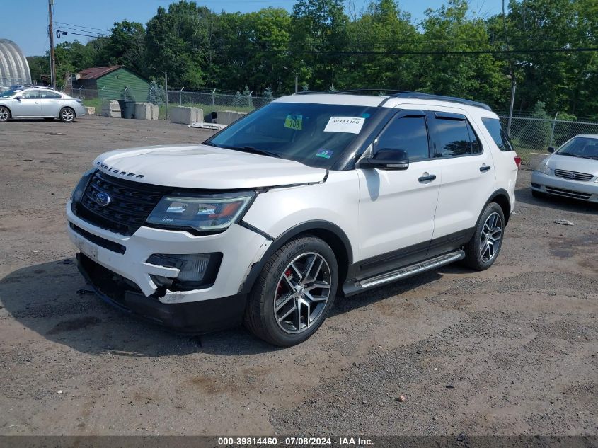 1FM5K8GT3HGA19476 2017 FORD EXPLORER - Image 2