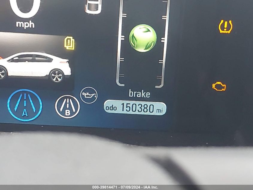 2012 Chevrolet Volt VIN: 1G1RD6E49CU108004 Lot: 39814471