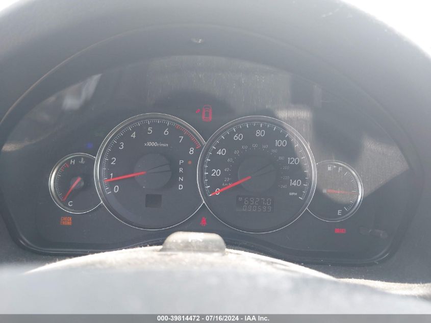 2008 Subaru Outback 2.5I VIN: 4S4BP61C587364834 Lot: 39814472