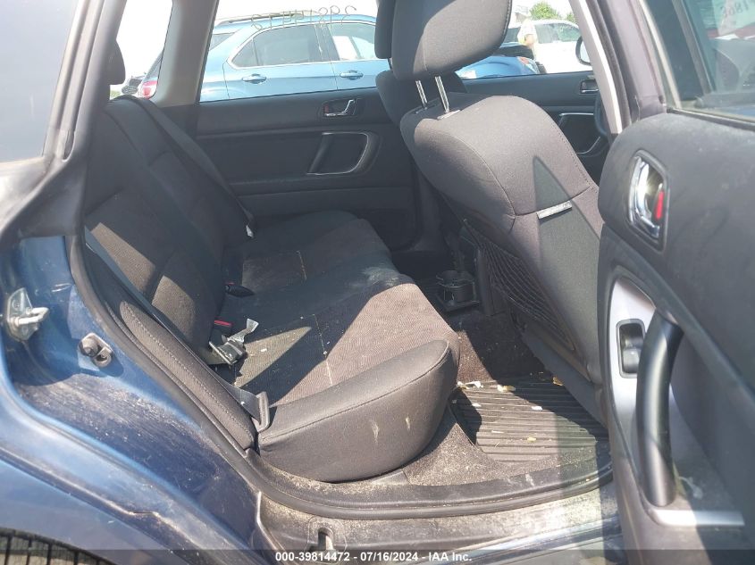 2008 Subaru Outback 2.5I VIN: 4S4BP61C587364834 Lot: 39814472