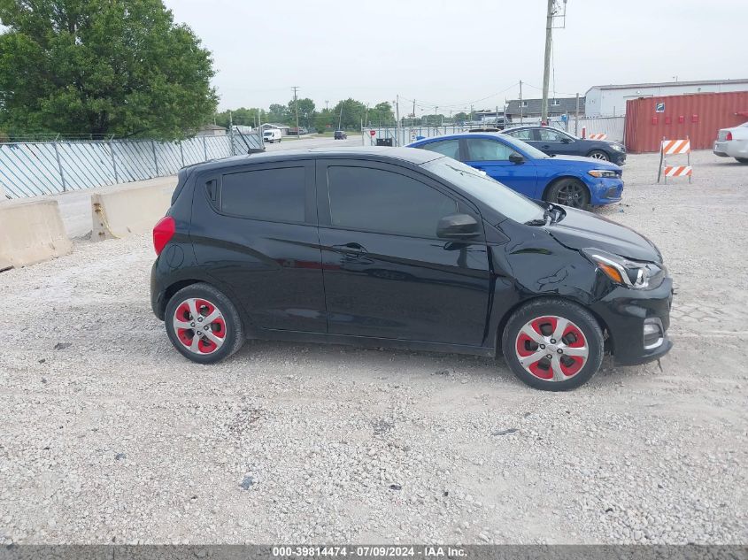 2020 Chevrolet Spark Fwd 1Lt Automatic VIN: KL8CD6SA0LC410531 Lot: 39814474