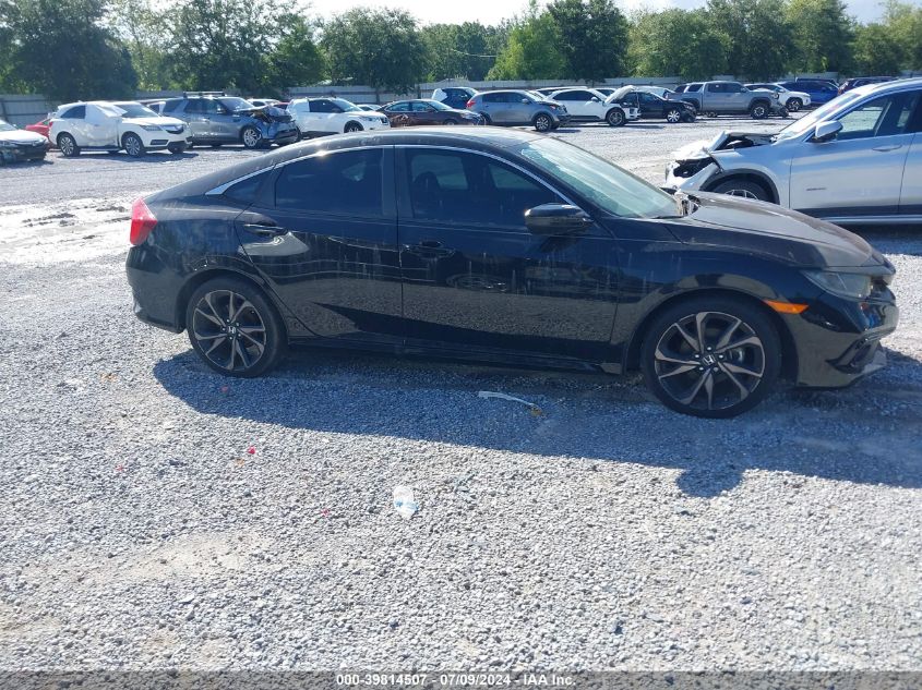 2020 Honda Civic Sedan Sport VIN: 19XFC2F86LE013521 Lot: 39814507