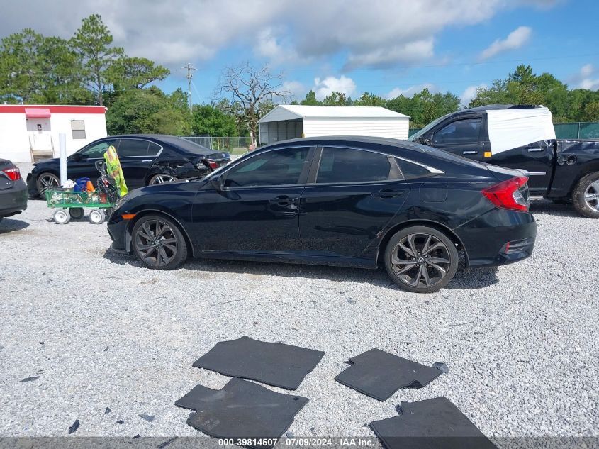 2020 Honda Civic Sedan Sport VIN: 19XFC2F86LE013521 Lot: 39814507
