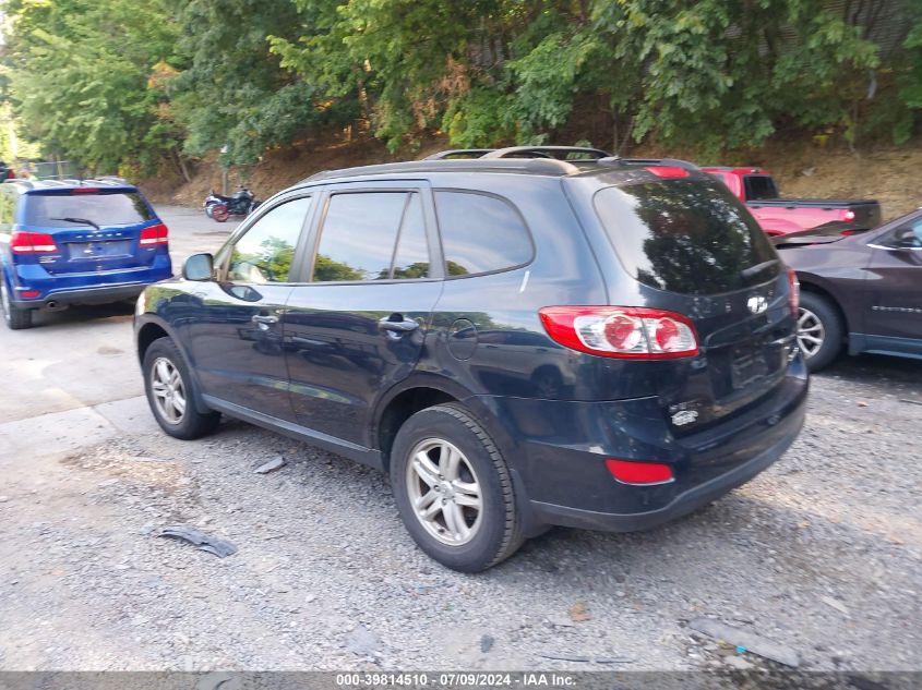 2011 Hyundai Santa Fe Gls VIN: 5XYZG3AB4BG010712 Lot: 39814510