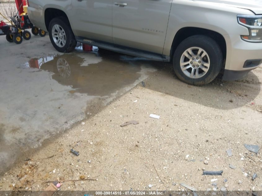 2015 Chevrolet Suburban 1500 Lt VIN: 1GNSCJKC8FR581997 Lot: 39814515