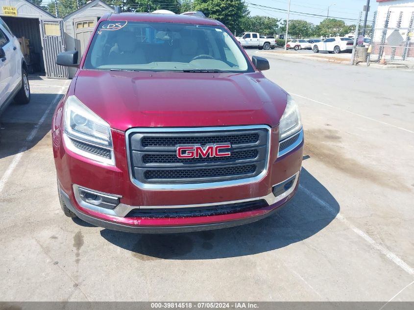 2015 GMC Acadia Sle-1 VIN: 1GKKRNEDOFJ329604 Lot: 39814518