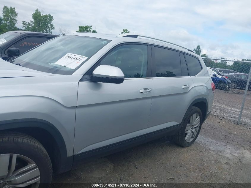 2019 Volkswagen Atlas Se VIN: 1V2UR2CA9KC616836 Lot: 39814521