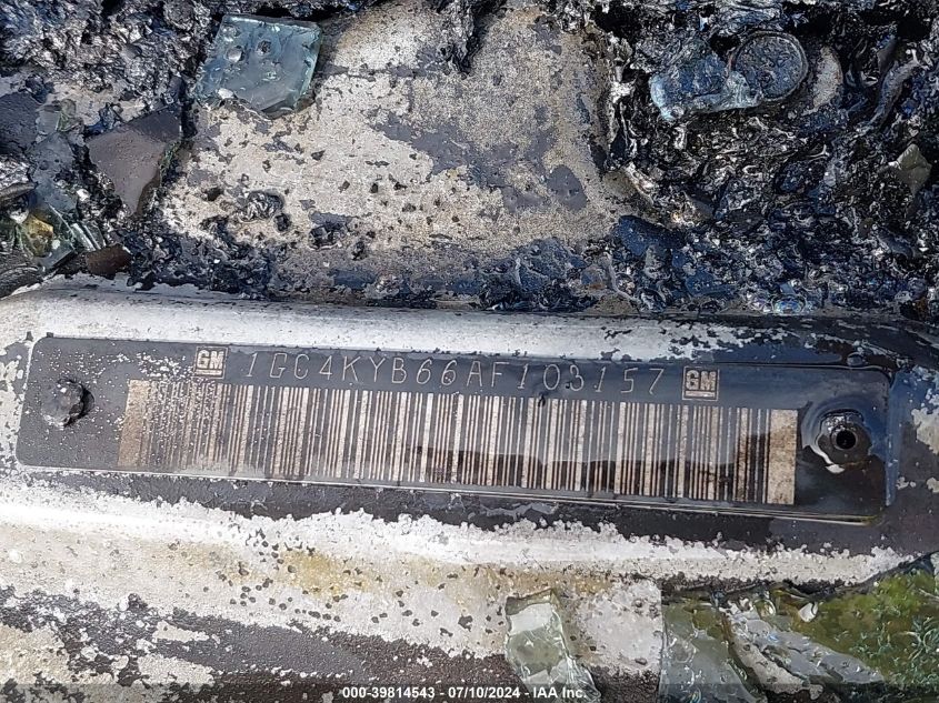 2010 Chevrolet Silverado 2500Hd Ltz VIN: 1GC4KYB66AF103157 Lot: 39814543