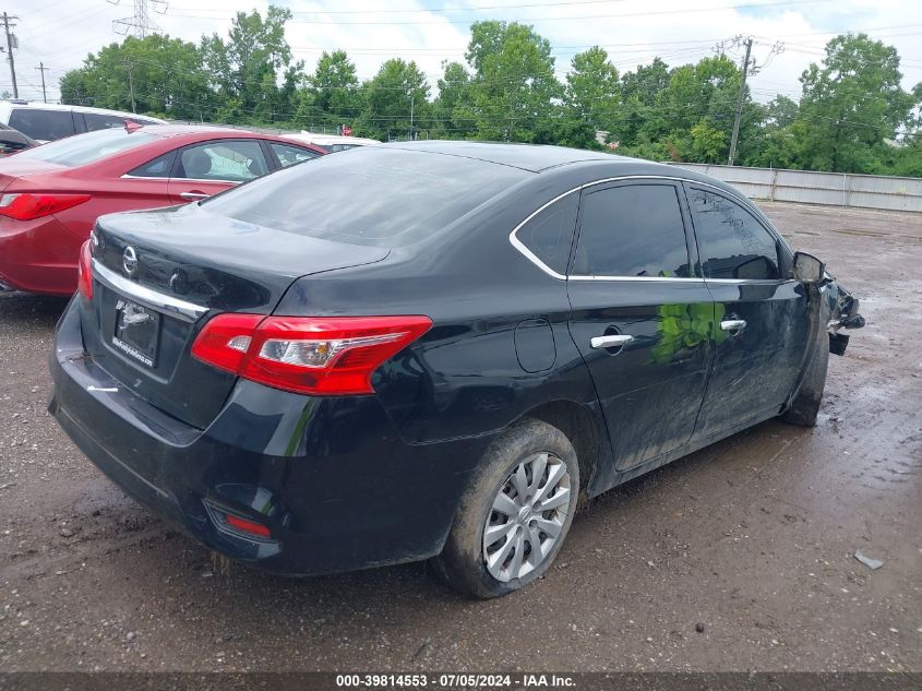 2018 Nissan Sentra S VIN: 3N1AB7AP9JY302304 Lot: 39814553