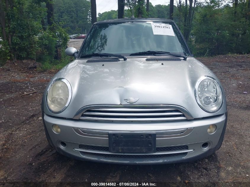 2006 Mini Cooper VIN: WMWRF33536TF65655 Lot: 39814582