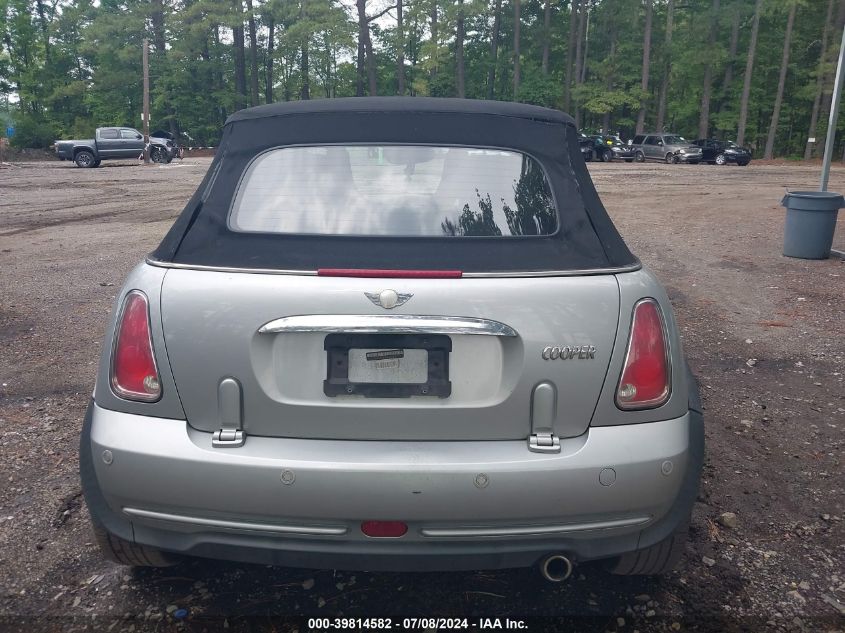 2006 Mini Cooper VIN: WMWRF33536TF65655 Lot: 39814582