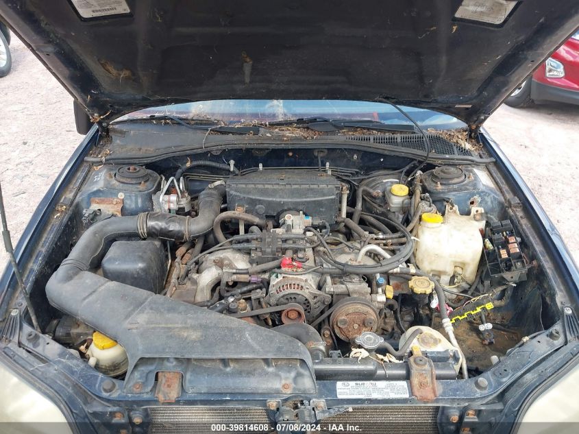 2000 Subaru Outback VIN: 4S3BH6754Y7616485 Lot: 39814608