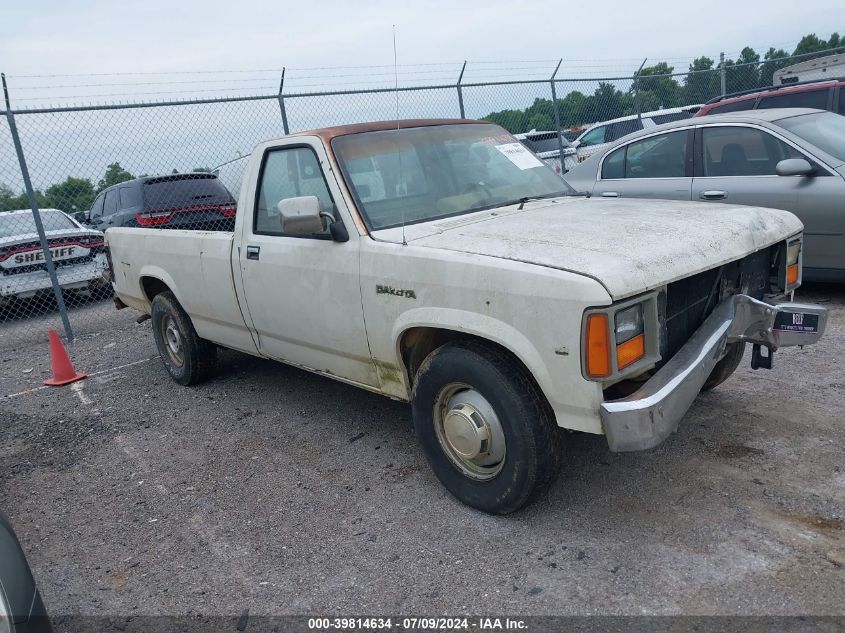 1B7GN14M7HS438193 1987 Dodge Dakota