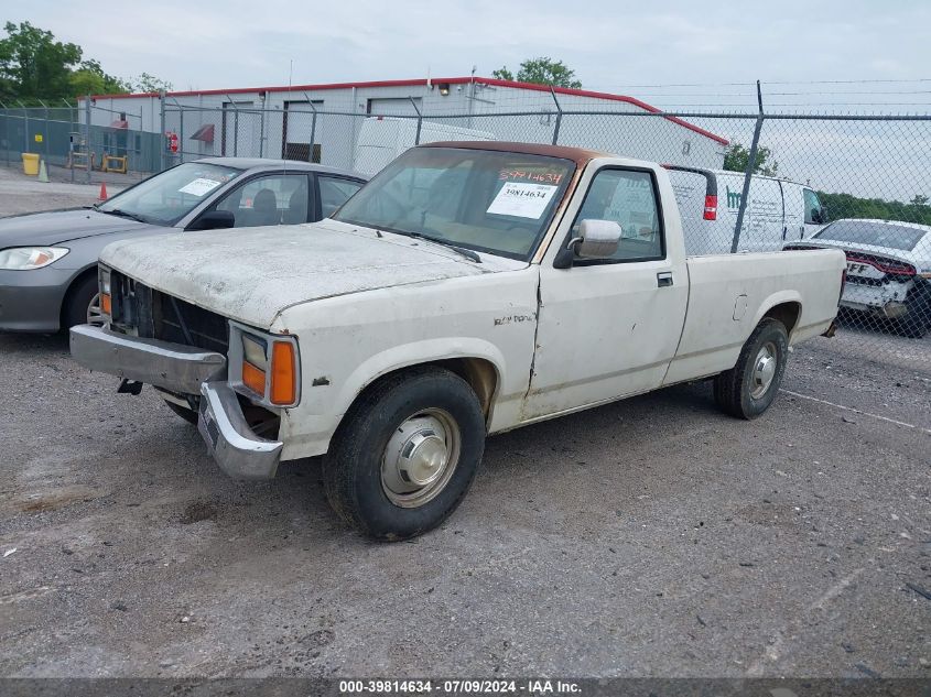 1B7GN14M7HS438193 1987 Dodge Dakota