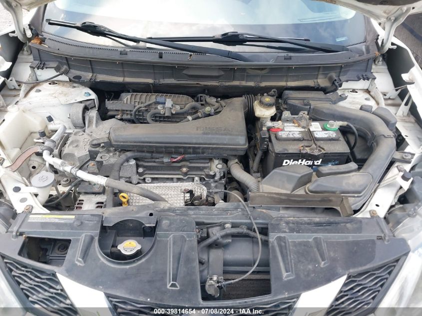 2016 Nissan Rogue S VIN: 5N1AT2MV8GC869690 Lot: 39814654