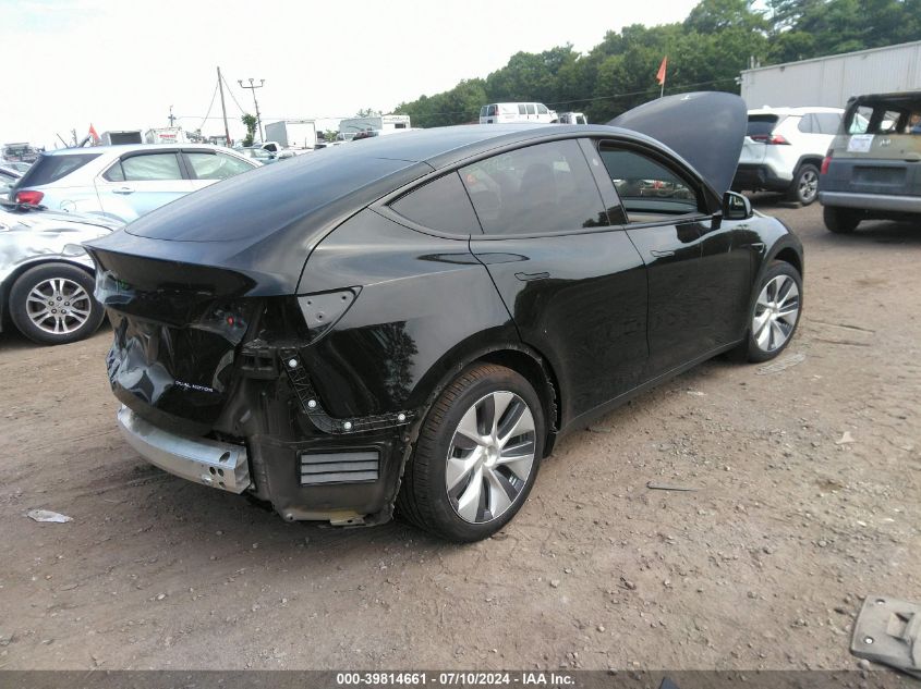 2024 TESLA MODEL Y LONG RANGE DUAL MOTOR ALL-WHEEL DRIVE - 7SAYGDEE1RA227142