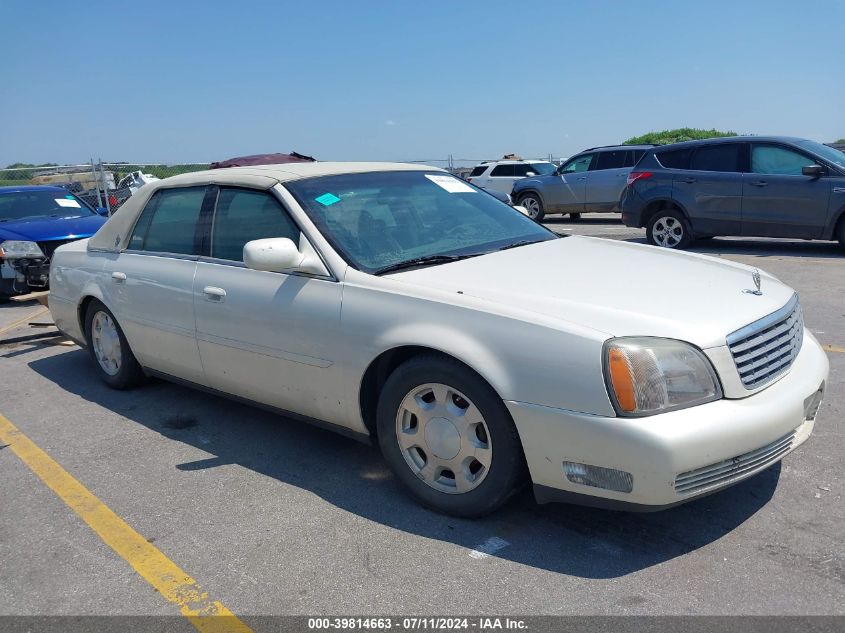 2001 Cadillac Deville Standard W/W20 VIN: 1G6KD54Y91U214475 Lot: 39814663