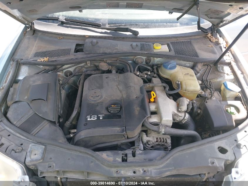 2004 Volkswagen Passat Gls VIN: WVWVD63B44E125568 Lot: 39814690