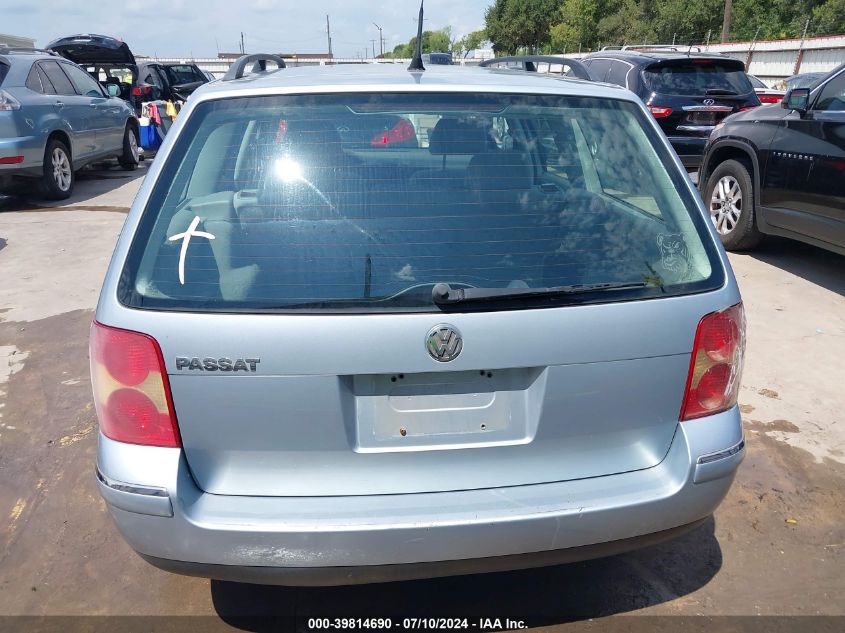 2004 Volkswagen Passat Gls VIN: WVWVD63B44E125568 Lot: 39814690