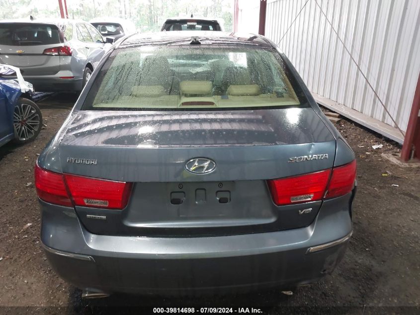 2009 Hyundai Sonata Limited V6 VIN: 5NPEU46F79H405897 Lot: 39814698