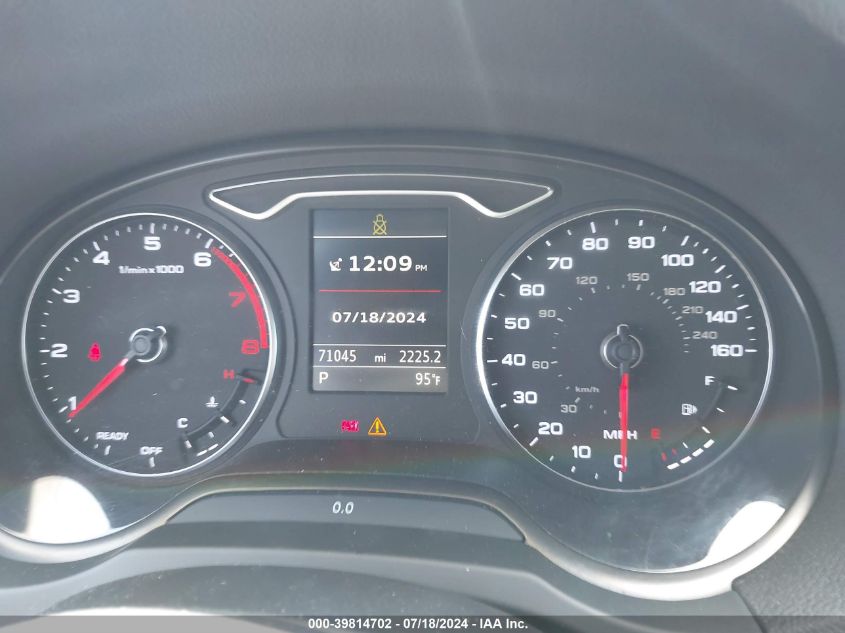 2016 AUDI A3 2.0T PREMIUM - WAUE8GFF9G1039433