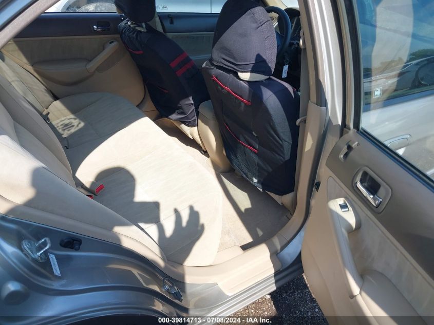 2003 Honda Civic Lx VIN: 2HGES16583H585565 Lot: 39814713