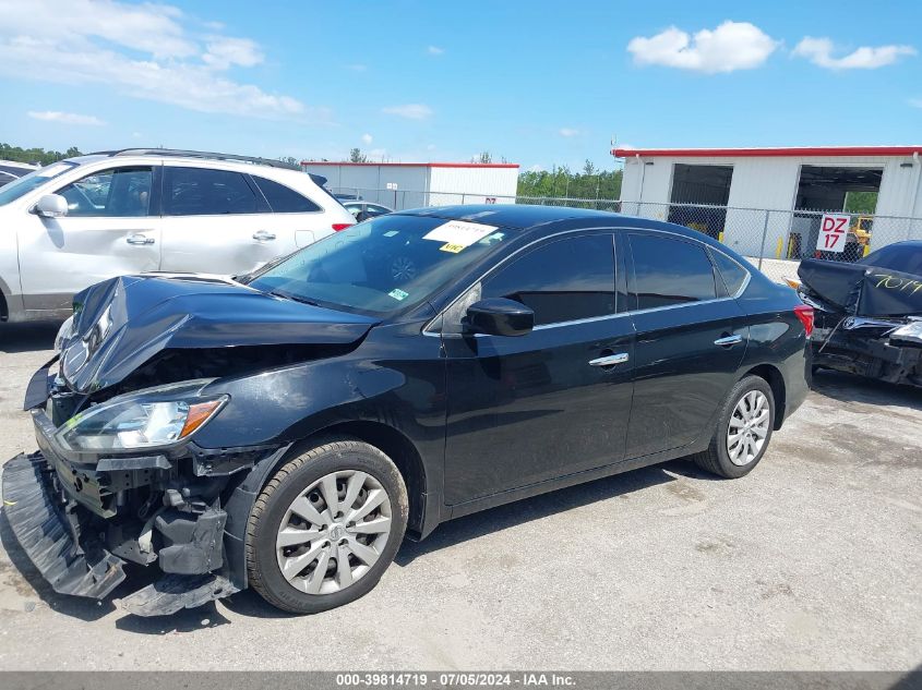 2016 Nissan Sentra Sv VIN: 3N1AB7AP6GY316136 Lot: 39814719
