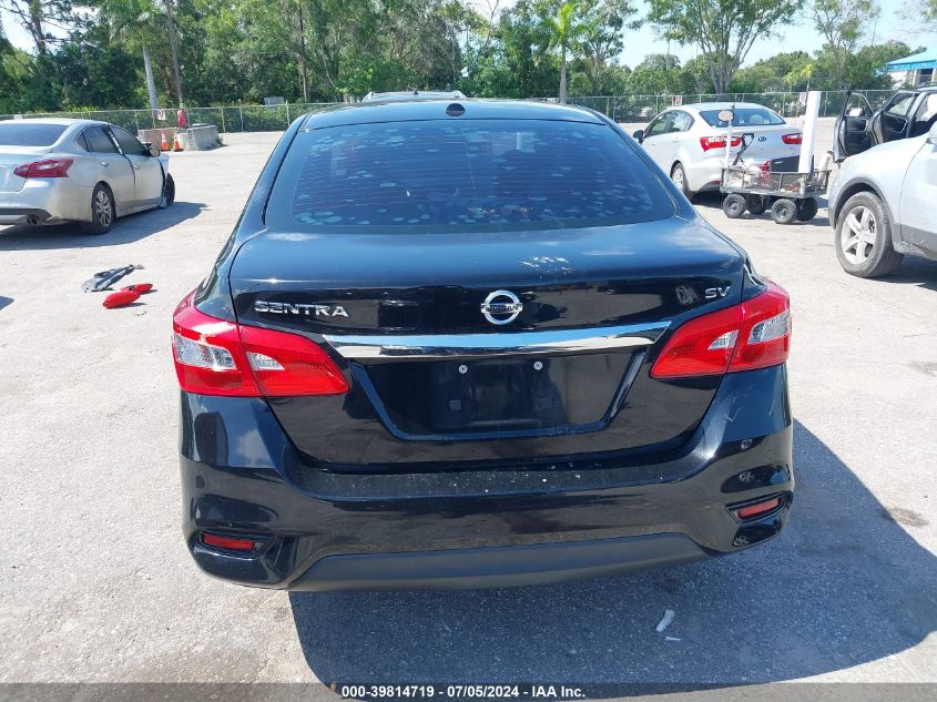 2016 Nissan Sentra Sv VIN: 3N1AB7AP6GY316136 Lot: 39814719