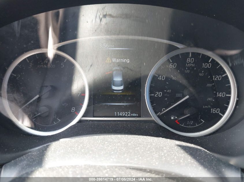 2016 Nissan Sentra Sv VIN: 3N1AB7AP6GY316136 Lot: 39814719