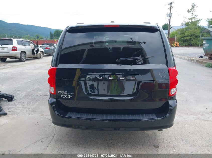 2019 Dodge Grand Caravan Se Plus VIN: 2C4RDGBG2KR505092 Lot: 39814728